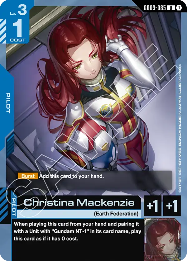 Christina Mackenzie [GD03-085] (U)