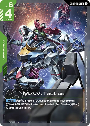 M.A.V. Tactics [GD03-106] (U)