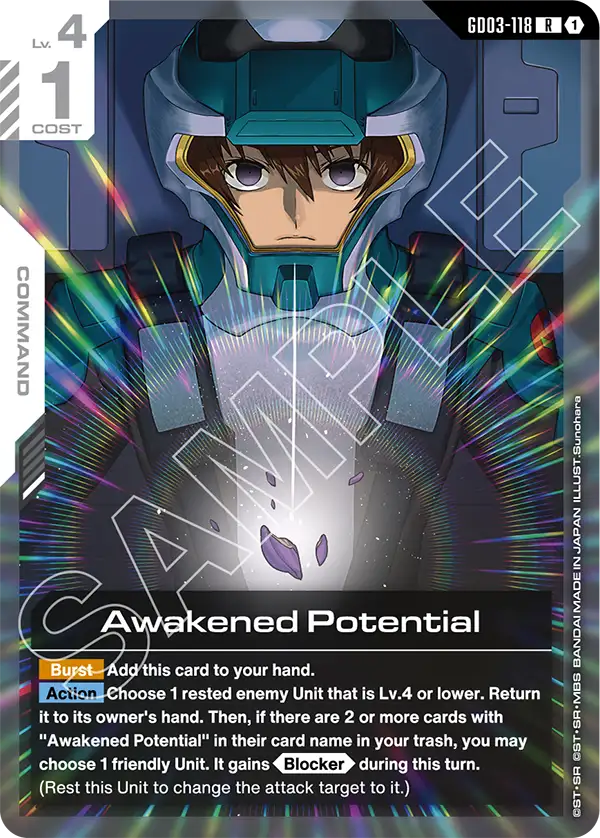 Awakened Potential [GD03-118] (R)