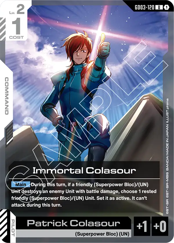 Immortal Colasour [GD03-120] (U)