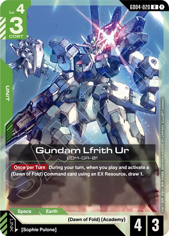 Gundam Lfrith Ur EDM-GA-01 [GD04-020] (R)