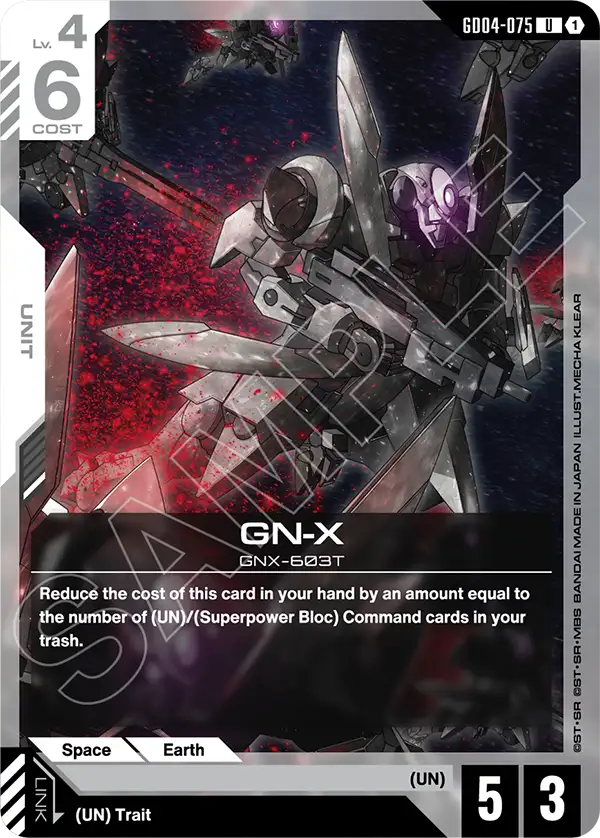 GN-X GNX-603T [GD04-075] (U)