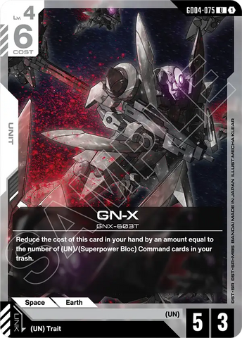 GN-X GNX-603T [GD04-075] (U)