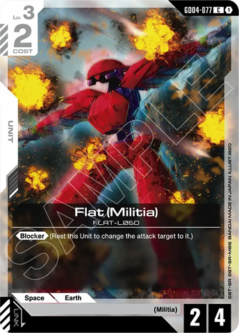 Flat (Militia) FLAT-L06D [GD04-077] (C)