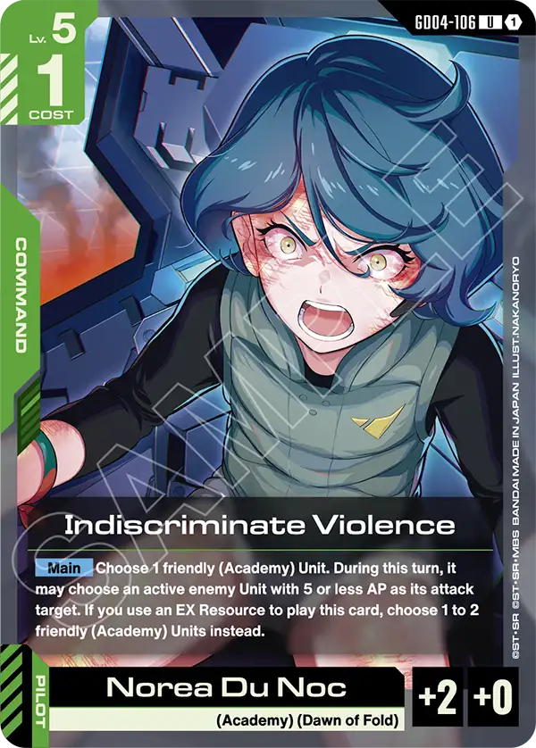 Indiscriminate Violence [GD04-106] (U)