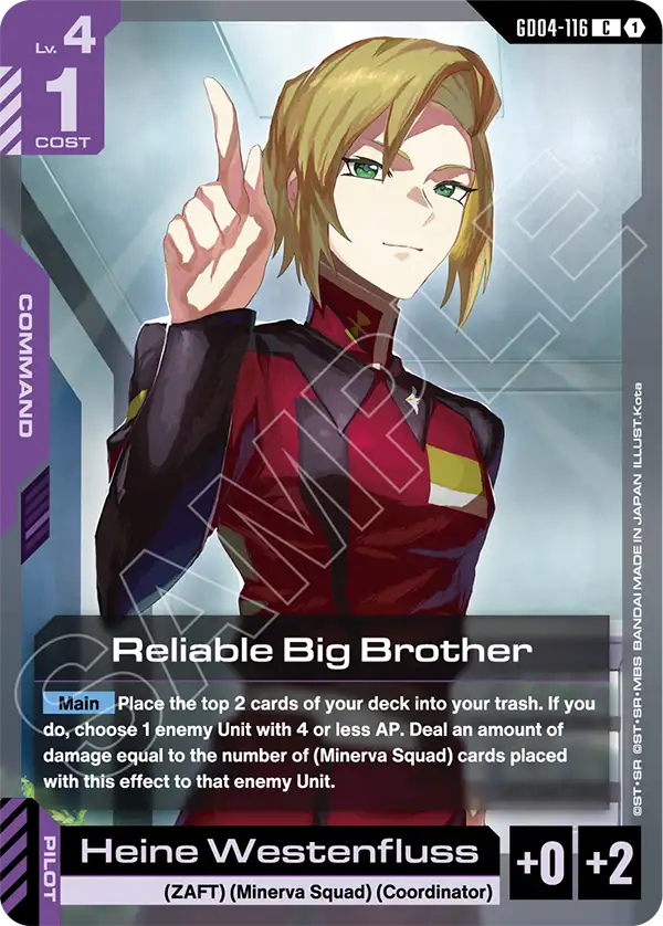 Reliable Big Brother [GD04-116] (C)