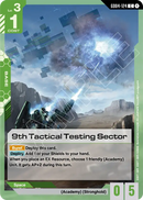 9th Tactical Testing Sector [GD04-124] (C)