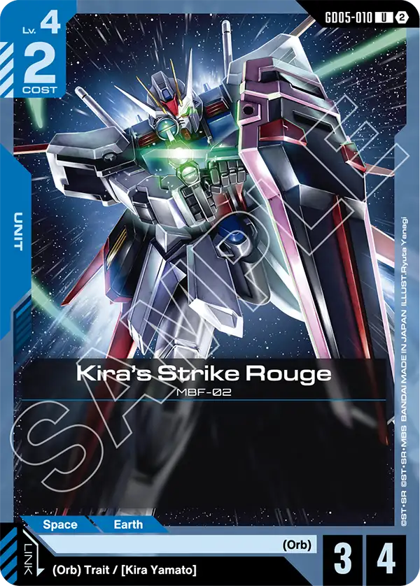Kira's Strike Rouge MBF-02 [GD05-010] (U)