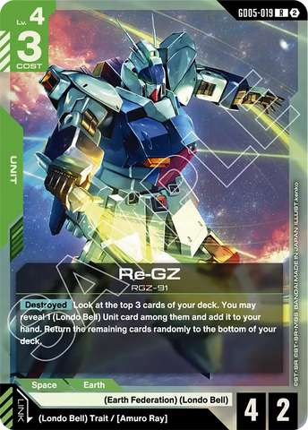 Re-GZ RGZ-91 [GD05-019] (R)