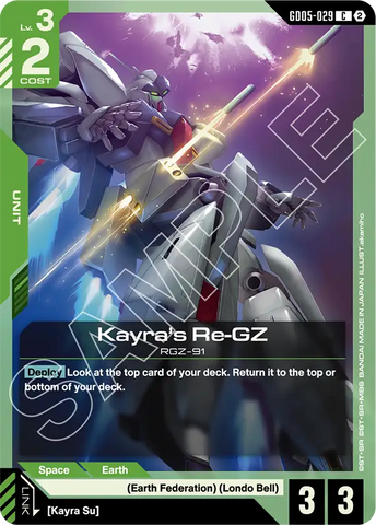 Kayra's Re-GZ RGZ-91 [GD05-029] (C)