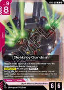 Destroy Gundam GFAS-X1 [GD05-037] (R)