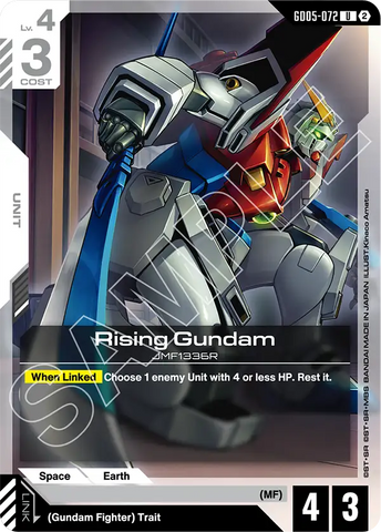 Rising Gundam JMF1336R [GD05-072] (U)