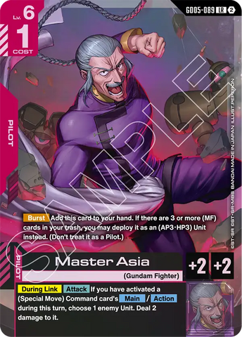 Master Asia [GD05-089] (LR)