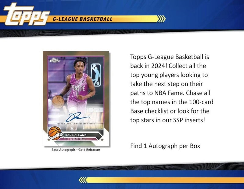 Topps - 2023-24 G League Basketball - Hobby Box