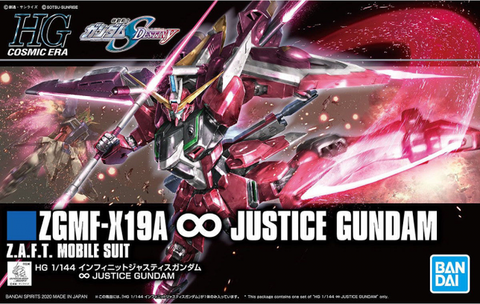 Bandai - Mobile Suit Gundam Seed: Infinite Justice Gundam - 1/144 High Grade Model Kit