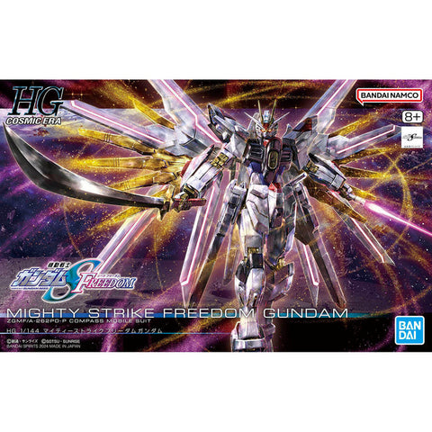 Bandai - Mobile Suit: Gundam Seed Freedom - Mighty Strike Freedom Gundam - 1/144 High Grade Model Kit