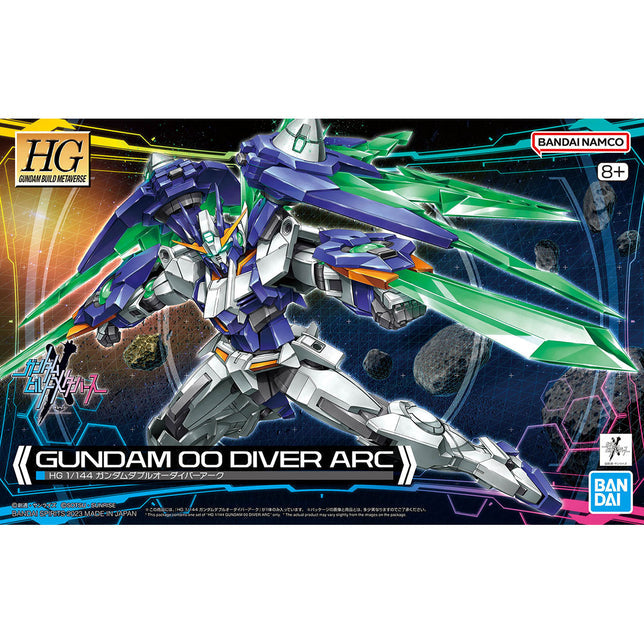 Bandai - Mobile Suit: Gundam Build Metaverse - Gundam 00 Diver Arc - 1/144 High Grade Model Kit