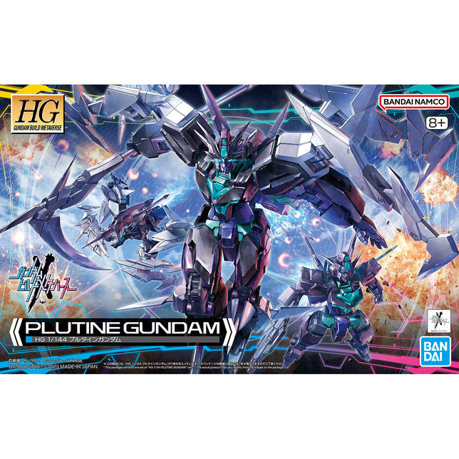 Bandai - Mobile Suit: Gundam Build Metaverse - Gundam Plutine - 1/144 High Grade Model Kit