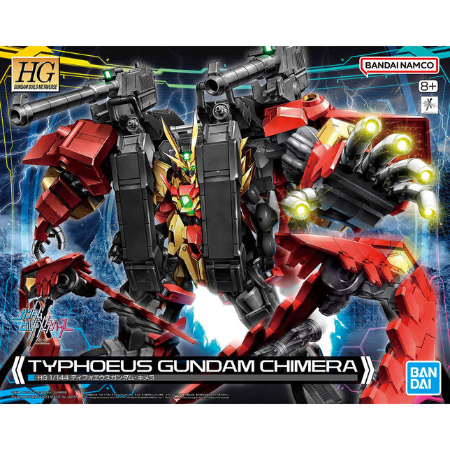 Bandai - Mobile Suit: Gundam Build Metaverse - Typhoeus Gundam Chimera - 1/144 High Grade Model Kit