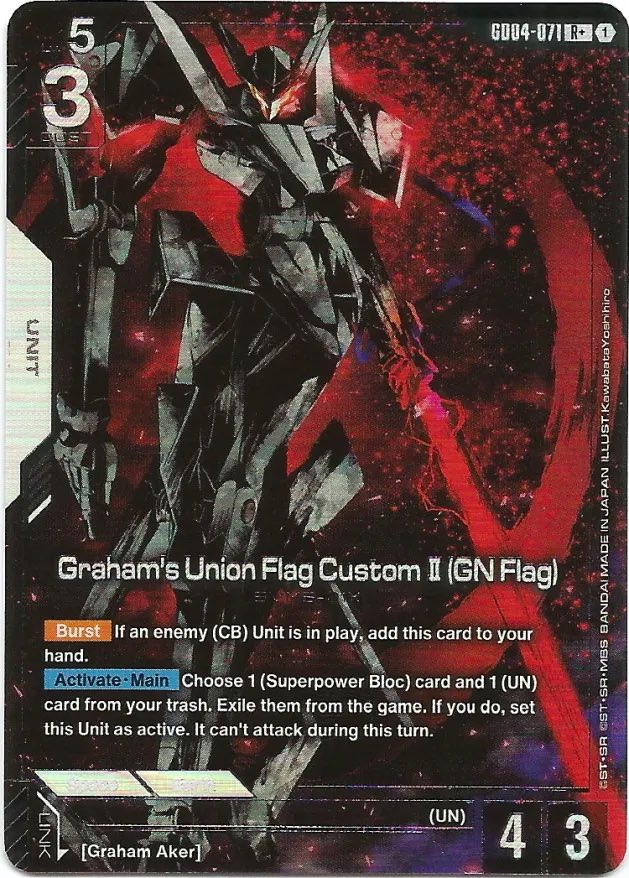 Graham's Union Flag Custom Ⅱ (GN Flag) SVMS-01X [GD04-071] (R+)