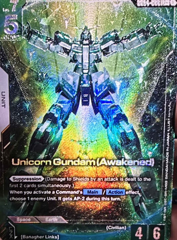 Unicorn Gundam (Awakened) RX-0 [GD04-066] (LR+)
