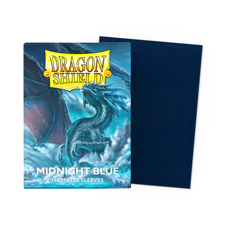 Dragon Shield - Midnight Blue Standard Matte - 100ct Sleeves