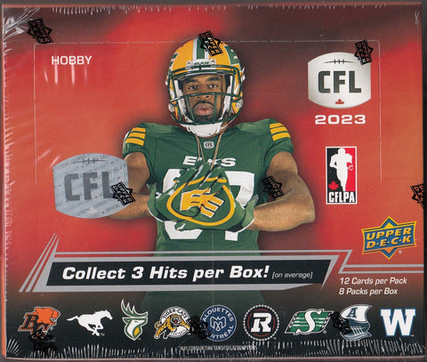 Upper Deck - 2023 CFL Football - Hobby Box