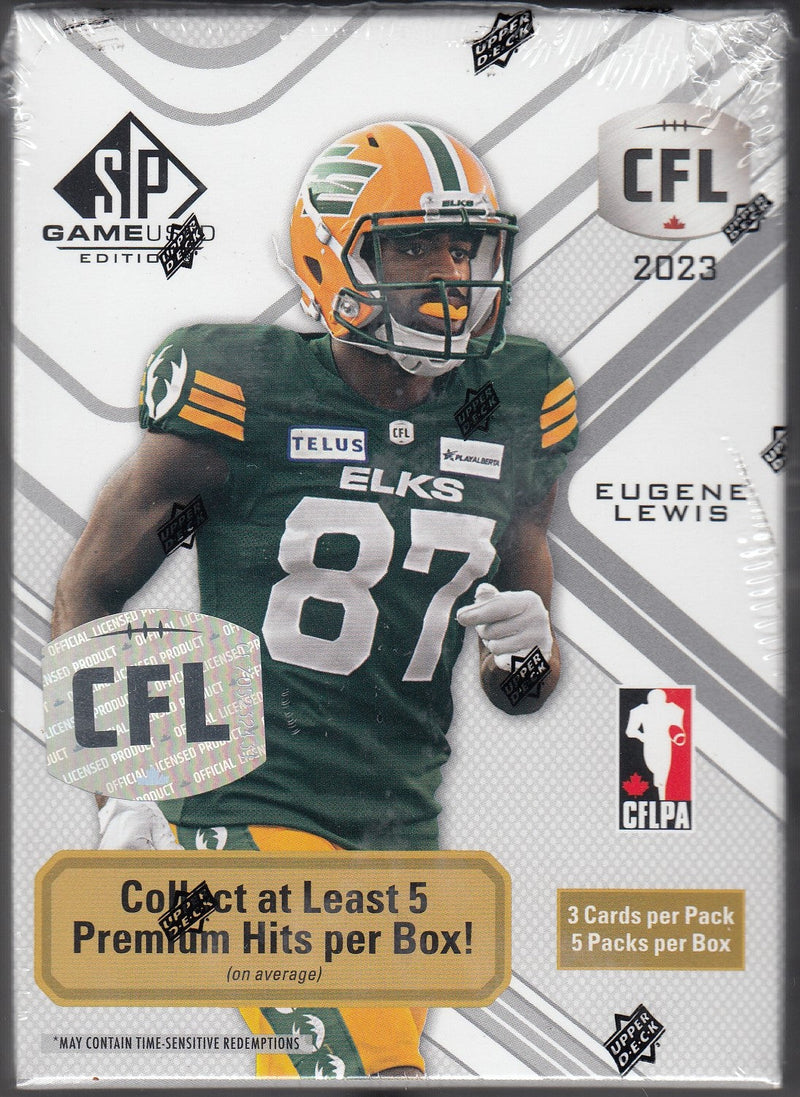 Upper Deck - 2023 SP Game Used CFL - Hobby Box