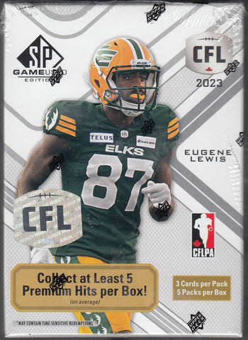 Upper Deck - 2023 SP Game Used CFL - Hobby Box
