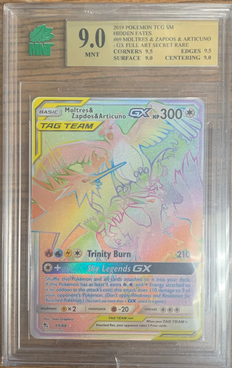Moltres & Zapdos & Articuno GX - Hidden Fates