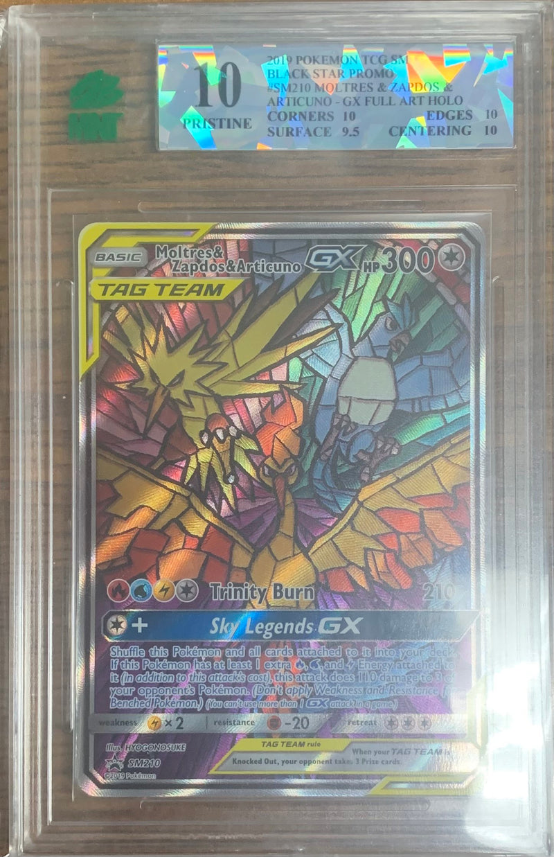 Moltres & Zapdos & Articuno GX - Sun & Moon Black Star Promo