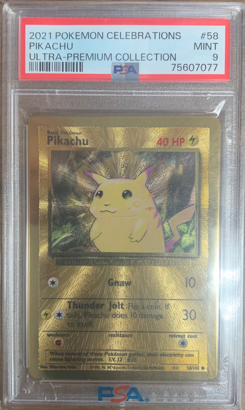 Pikachu (Metal Card) - Ultra Premium Collection Promo