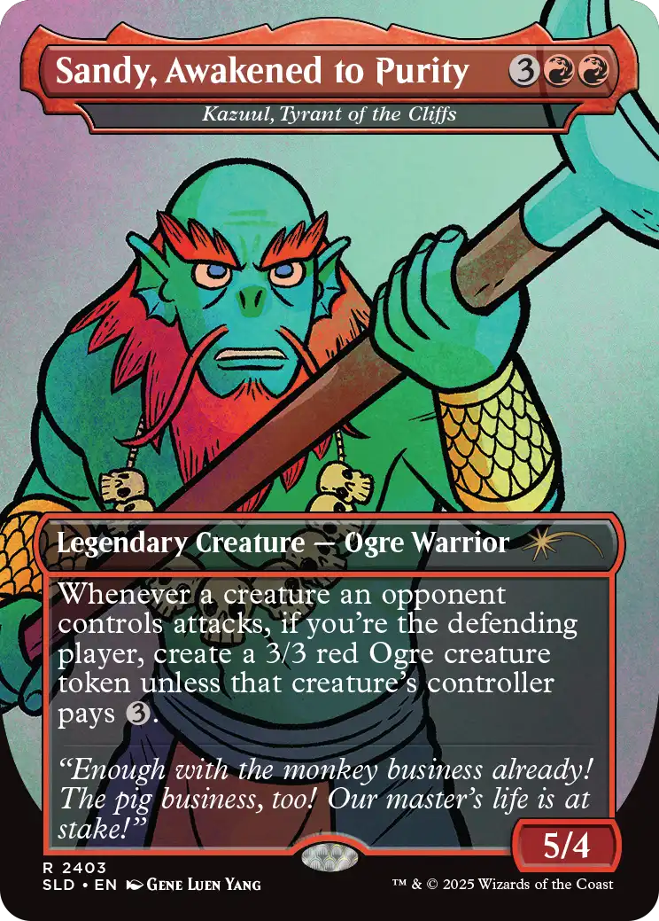 MTG - Secret Lair: Featuring: Gene Luen Yang - Non Foil