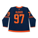 Connor McDavid Autographed - Edmonton Oilers Blue Jersey
