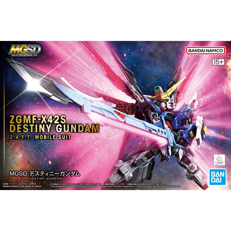 Bandai - Mobile Suit Gundam Seed: Destiny Gundam -  Master Grade SD Model Kit