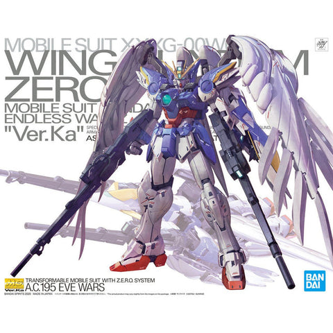 Bandai - Mobile Suit Gundam Wing: Wing Gundam Zero EW Ver.Ka - 1/100 Master Grade Model Kit