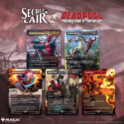 MTG - Secret Lair Drop: Marvel Deadpool - Non-Foil (PREORDER)