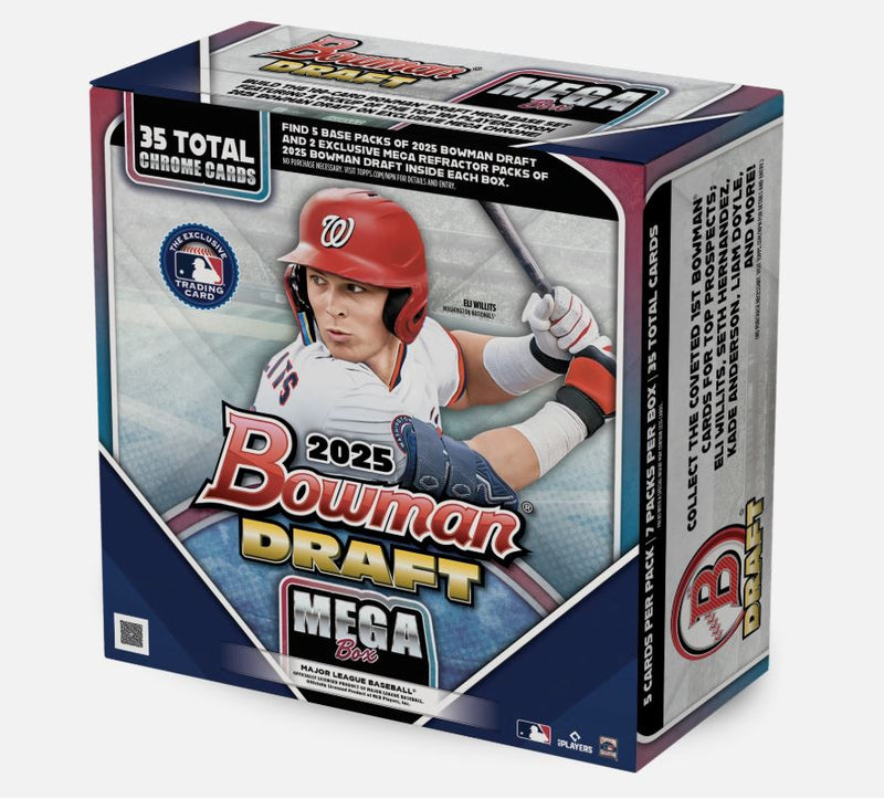 Topps - 2025 Bowman Draft Baseball - Mega Box