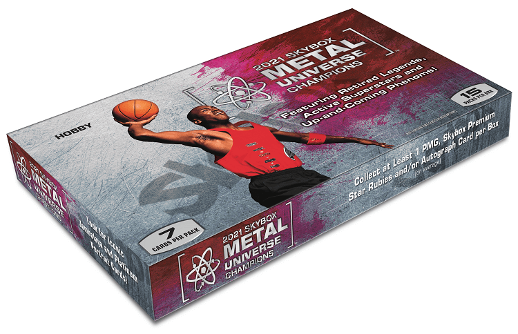 Upper Deck - 2021 Skybox Metal Universe Champions - Hobby Box