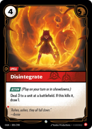 Disintegrate (OGN-005/298) [Riftbound: Origins]