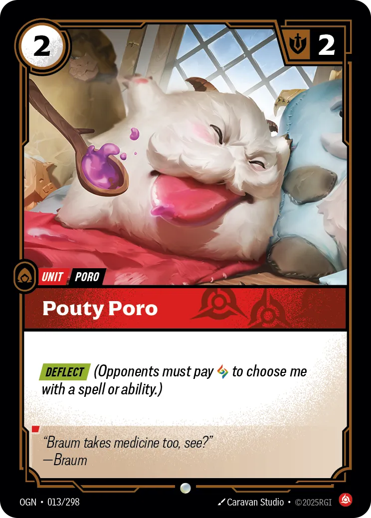 Pouty Poro (OGN-013/298) [Riftbound: Origins]