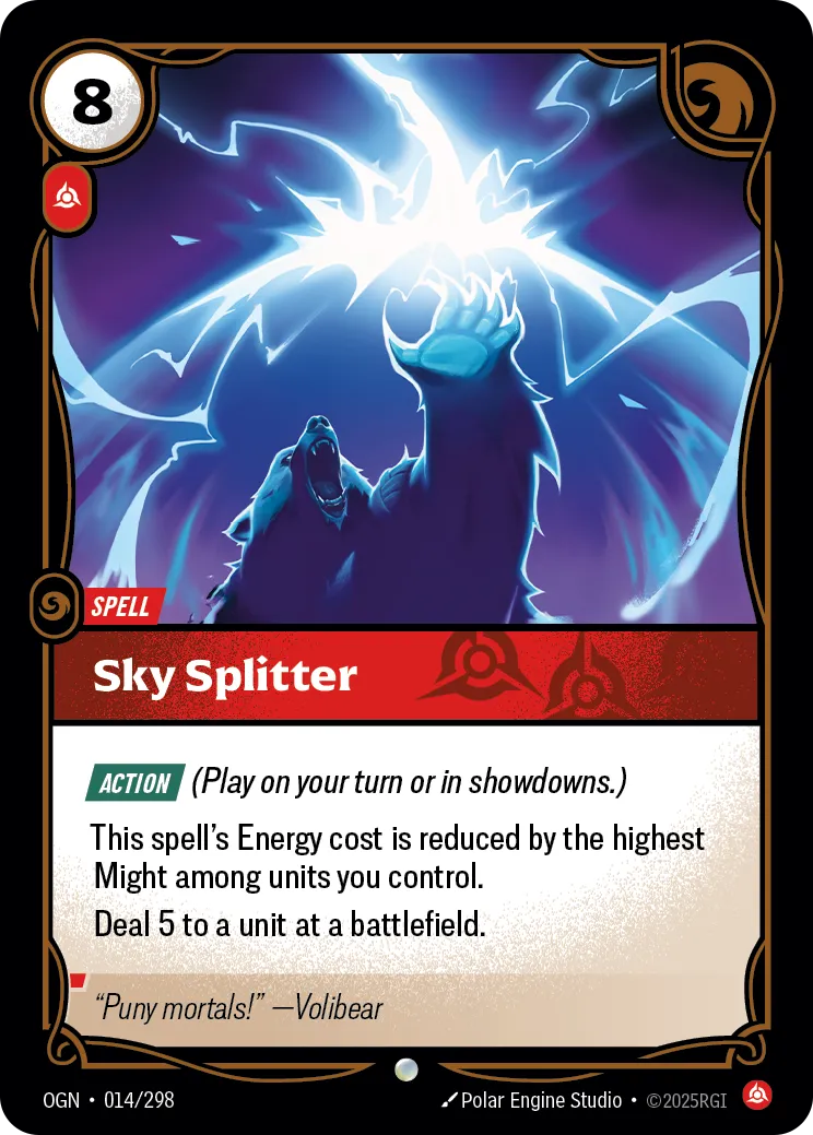 Sky Splitter (OGN-014/298) [Riftbound: Origins]