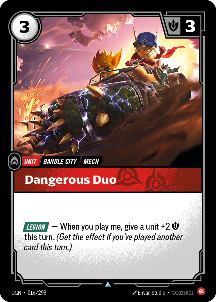 Dangerous Duo (OGN-016/298) [Riftbound: Origins]