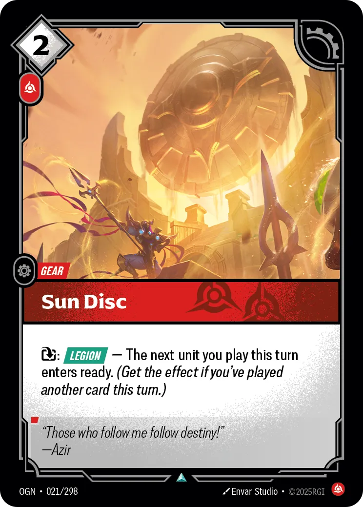 Sun Disc (OGN-021/298) [Riftbound: Origins]
