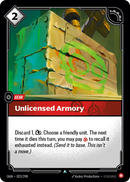 Unlicensed Armory (OGN-023/298) [Riftbound: Origins]