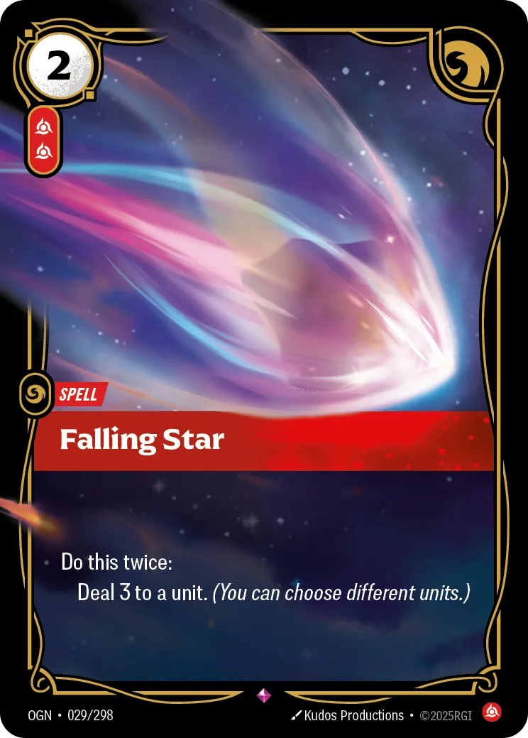 Falling Star (OGN-029/298) [Riftbound: Origins]