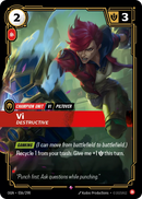 Vi, Destructive (OGN-036/298) [Riftbound: Origins]