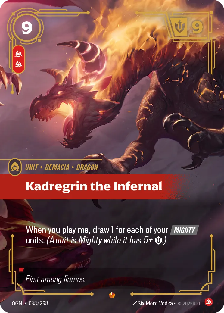 Kadregrin the Infernal (OGN-038/298) [Riftbound: Origins]