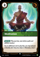 Meditation (OGN-048/298) [Riftbound: Origins]