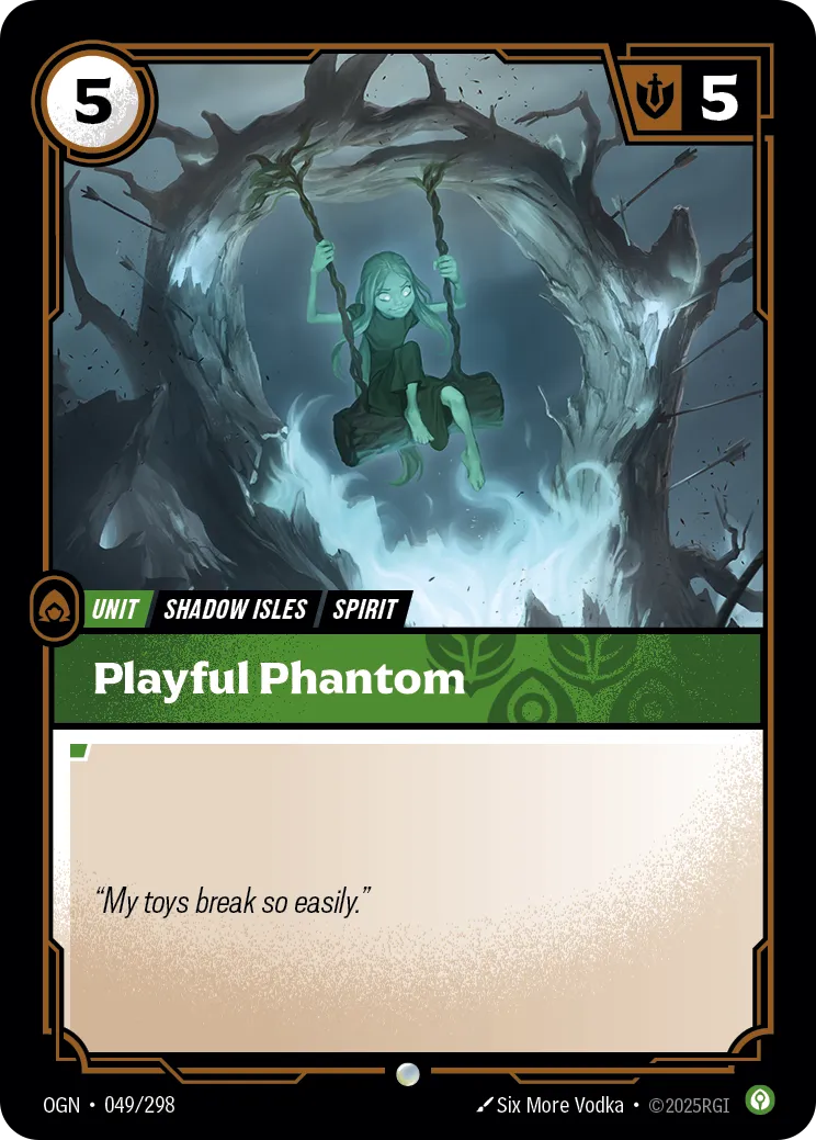 Playful Phantom (OGN-049/298) [Riftbound: Origins]